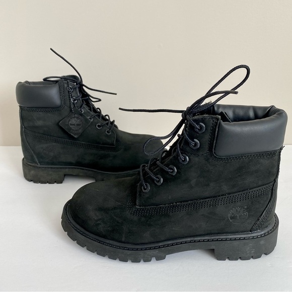 TIMBERLAND JUNIOR 6-INCH PREMIUM WATERPROOF BOOT 2.5 - Picture 2 of 15